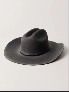 NWT Free People Women’s Distressed Wool Cowboy Hat